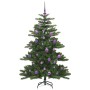 Árbol de Navidad artificial con ramas articuladas Verde 150 cm en Decoración Festiva y Estacional | Comprar online en Foru.es