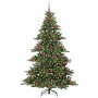 Árbol de Navidad artificial con ramas articuladas Verde 180 cm en Decoración Festiva y Estacional | Comprar online en Foru.es
