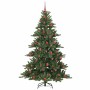 Árbol de Navidad artificial con ramas articuladas Verde 180 cm en Decoración Festiva y Estacional | Comprar online en Foru.es