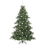 Árbol de Navidad artificial con ramas articuladas Verde 180 cm en Decoración Festiva y Estacional | Comprar online en Foru.es