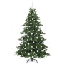 Árbol de Navidad artificial con ramas articuladas Verde 180 cm en Decoración Festiva y Estacional | Comprar online en Foru.es