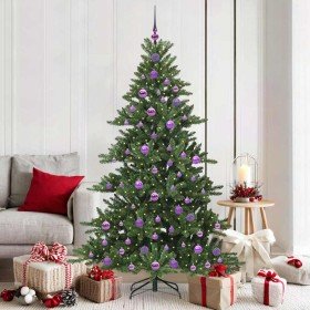 Árbol de Navidad artificial con ramas articuladas Verde 180 cm en Decoración Festiva y Estacional | Comprar online en Foru.es