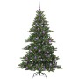 Árbol de Navidad artificial con ramas articuladas Verde 180 cm en Decoración Festiva y Estacional | Comprar online en Foru.es