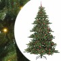 Árbol de Navidad artificial con ramas articuladas Verde 210 cm en Decoración Festiva y Estacional | Comprar online en Foru.es