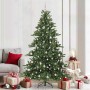 Árbol de Navidad artificial con ramas articuladas Verde 210 cm en Decoración Festiva y Estacional | Comprar online en Foru.es