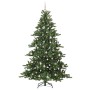 Árbol de Navidad artificial con ramas articuladas Verde 210 cm en Decoración Festiva y Estacional | Comprar online en Foru.es