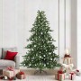 Árbol de Navidad artificial con ramas articuladas Verde 210 cm en Decoración Festiva y Estacional | Comprar online en Foru.es