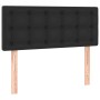 Cama box spring con colchón cuero sintético negro 80x200 cm de vidaXL, Camas y somieres - Ref: Foro24-3127277, Precio: 270,37...