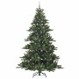 Árbol de Navidad artificial con ramas articuladas Verde 210 cm en Decoración Festiva y Estacional | Comprar online en Foru.es