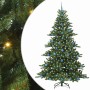 Árbol de Navidad artificial con ramas articuladas Verde 210 cm en Decoración Festiva y Estacional | Comprar online en Foru.es