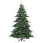 Árbol de Navidad artificial con ramas articuladas Verde 210 cm en Decoración Festiva y Estacional | Comprar online en Foru.es