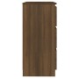 Aparador de madera contrachapada roble marrón 60x35x76 cm de vidaXL, Aparadores - Ref: Foro24-815512, Precio: 81,61 €, Descue...