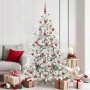 Árbol de Navidad artificial con ramas articuladas 180 cm PVC en Decoración Festiva y Estacional | Comprar online en Foru.es