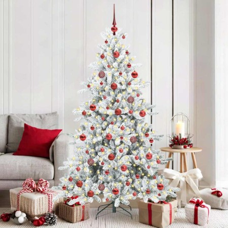 Árbol de Navidad artificial con ramas articuladas 180 cm PVC en Decoración Festiva y Estacional | Comprar online en Foru.es