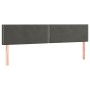 Cama box spring con colchón terciopelo gris oscuro 200x200 cm de vidaXL, Camas y somieres - Ref: Foro24-3127452, Precio: 557,...