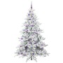 Árbol de Navidad artificial con ramas articuladas 180 cm PVC en Decoración Festiva y Estacional | Comprar online en Foru.es