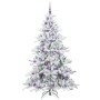 Árbol de Navidad artificial con ramas articuladas 180 cm PVC en Decoración Festiva y Estacional | Comprar online en Foru.es