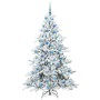 Árbol de Navidad artificial con ramas articuladas 180 cm PVC en Decoración Festiva y Estacional | Comprar online en Foru.es