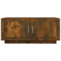 Mesa de centro madera de ingeniería roble ahumado 102x50x45 cm de vidaXL, Mesas de centro - Ref: Foro24-817231, Precio: 65,97...