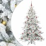 Árbol de Navidad artificial con ramas articuladas 210 cm PVC en Decoración Festiva y Estacional | Comprar online en Foru.es