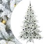 Árbol de Navidad artificial con ramas articuladas 210 cm PVC en Decoración Festiva y Estacional | Comprar online en Foru.es