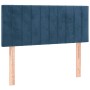 Cama box spring con colchón terciopelo azul oscuro 80x200 cm de vidaXL, Camas y somieres - Ref: Foro24-3127581, Precio: 273,0...