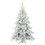 Árbol de Navidad artificial con ramas articuladas 210 cm PVC en Decoración Festiva y Estacional | Comprar online en Foru.es