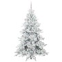 Árbol de Navidad artificial con ramas articuladas 210 cm PVC en Decoración Festiva y Estacional | Comprar online en Foru.es