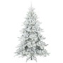 Árbol de Navidad artificial con ramas articuladas 210 cm PVC en Decoración Festiva y Estacional | Comprar online en Foru.es