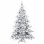 Árbol de Navidad artificial con ramas articuladas 210 cm PVC en Decoración Festiva y Estacional | Comprar online en Foru.es