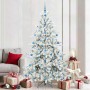 Árbol de Navidad artificial con ramas articuladas 210 cm PVC en Decoración Festiva y Estacional | Comprar online en Foru.es