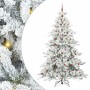 Árbol de Navidad artificial con ramas articuladas 240 cm PVC en Decoración Festiva y Estacional | Comprar online en Foru.es