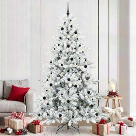 Árbol de Navidad artificial con ramas articuladas 240 cm PVC en Decoración Festiva y Estacional | Comprar online en Foru.es