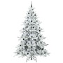 Árbol de Navidad artificial con ramas articuladas 240 cm PVC en Decoración Festiva y Estacional | Comprar online en Foru.es