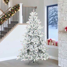 Árbol de Navidad artificial con ramas articuladas 240 cm PVC en Decoración Festiva y Estacional | Comprar online en Foru.es