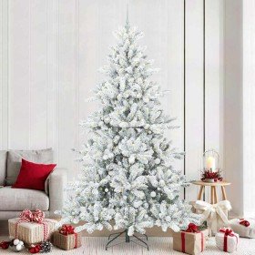 Árbol de Navidad artificial con ramas articuladas 240 cm PVC en Decoración Festiva y Estacional | Comprar online en Foru.es
