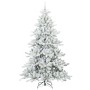 Árbol de Navidad artificial con ramas articuladas 240 cm PVC en Decoración Festiva y Estacional | Comprar online en Foru.es