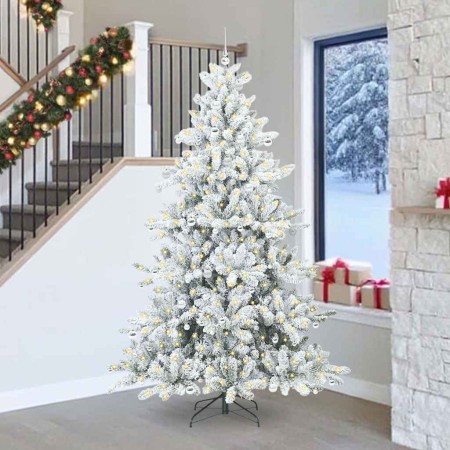 Árbol de Navidad artificial con ramas articuladas 240 cm PVC en Decoración Festiva y Estacional | Comprar online en Foru.es