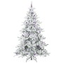 Árbol de Navidad artificial con ramas articuladas 240 cm PVC en Decoración Festiva y Estacional | Comprar online en Foru.es