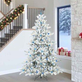 Árbol de Navidad artificial con ramas articuladas 240 cm PVC en Decoración Festiva y Estacional | Comprar online en Foru.es