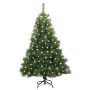 Árbol de Navidad artificial con 150 LED Verde 120 cm PE y PVC en Decoración Festiva y Estacional | Comprar online en Foru.es