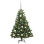 Árbol de Navidad artificial con 150 LED Verde 120 cm PE y PVC en Decoración Festiva y Estacional | Comprar online en Foru.es