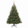 Árbol de Navidad artificial con 150 LED Verde 120 cm PE y PVC en Decoración Festiva y Estacional | Comprar online en Foru.es