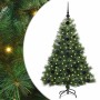 Árbol de Navidad artificial con 150 LED Verde 120 cm PE y PVC en Decoración Festiva y Estacional | Comprar online en Foru.es