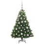 Árbol de Navidad artificial con 150 LED Verde 120 cm PE y PVC en Decoración Festiva y Estacional | Comprar online en Foru.es