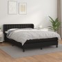 Cama box spring con colchón cuero sintético negro 140x190 cm de vidaXL, Camas y somieres - Ref: Foro24-3127307, Precio: 475,1...