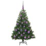 Árbol de Navidad artificial con 150 LED Verde 120 cm PE y PVC en Decoración Festiva y Estacional | Comprar online en Foru.es
