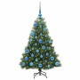 Árbol de Navidad artificial con 150 LED Verde 120 cm PE y PVC en Decoración Festiva y Estacional | Comprar online en Foru.es