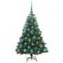Árbol de Navidad artificial con 150 LED Verde 120 cm PE y PVC en Decoración Festiva y Estacional | Comprar online en Foru.es