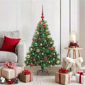 Árbol de Navidad artificial con 150 LED Verde 120 cm PE y PVC en Decoración Festiva y Estacional | Comprar online en Foru.es